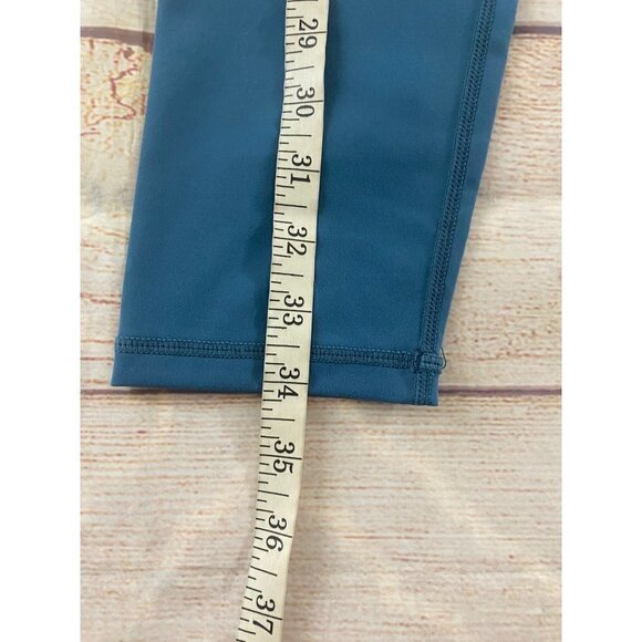 Feed Me Fight Me Women's Blue Athletic Crossfit Leggings - Large - Picture 3 of 12